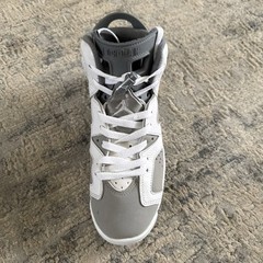 Size 5.5 (GS) – Jordan 6 Retro Mid Cool Grey – 384665-100