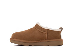 UGG Little Kid/Big Kid Classic Micro Boot – Chestnut Suede, Size 13 [1174410K]