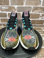 Adidas Rapid Run Uncaged Graphic Multicolor Running Shoes Kids Youth Size 6