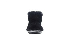 DF by Dearfoams Kids Furry Bootie slippers Size 11/12