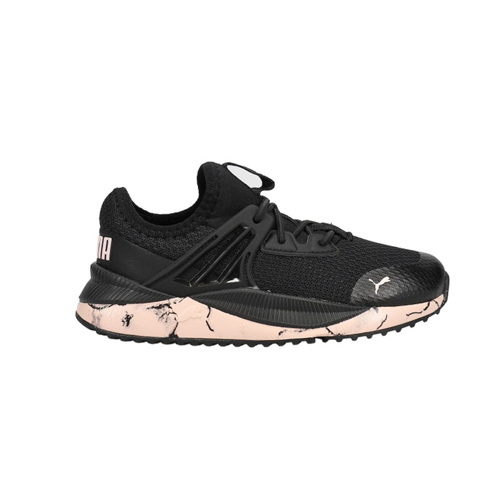 PUMA Pacer Future Marble Lace Up Toddler Girls Black Sneakers Casual Shoes 3917