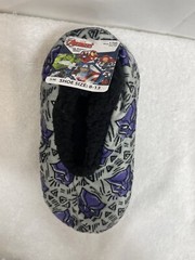 Marvel Avengers Black Panther Size S/M 8-13 Fuzzy Babba Kids Slippers Socks