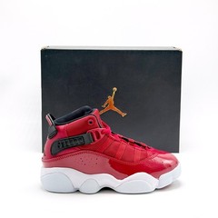 *NEW* Kids Pre-School NIKE AIR JORDAN 6 RINGS GYM RED / WHITE (323432 601) 👍