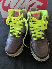 NIKE LUNAR FORCE 1 SNEAKERBOOT GS US4.5Y UK4 EUR36.5 CM23.5