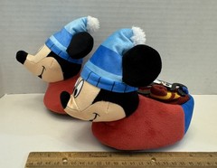 Disney Junior Mickey Mouse Toddler 5-6 Sock Top Slipper Slip Resistant