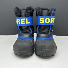 Sorel Commander Snow Winter Boots Kids Toddler Size 4 Waterproof Insulated Black
