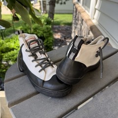 ☔️ Hunter for Target Kids Size 2 Dipped Canvas Rain Boot Sneakers Reflective