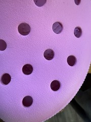 Chunky Crocs Unisex Kids Iconic Classic Clogs Taffy Pink J6 Casual Shoes Slides