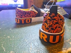 naruto shippuden youth size 12 slip on shoes,kids Size 12 Naruto Shoes