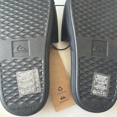 Quicksilver Youth adjustable Slide Sandals Size US 2 Black