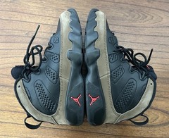 Nike Air Jordan IX 9 Retro PS Light Olive Black True Red 401811-030 12C