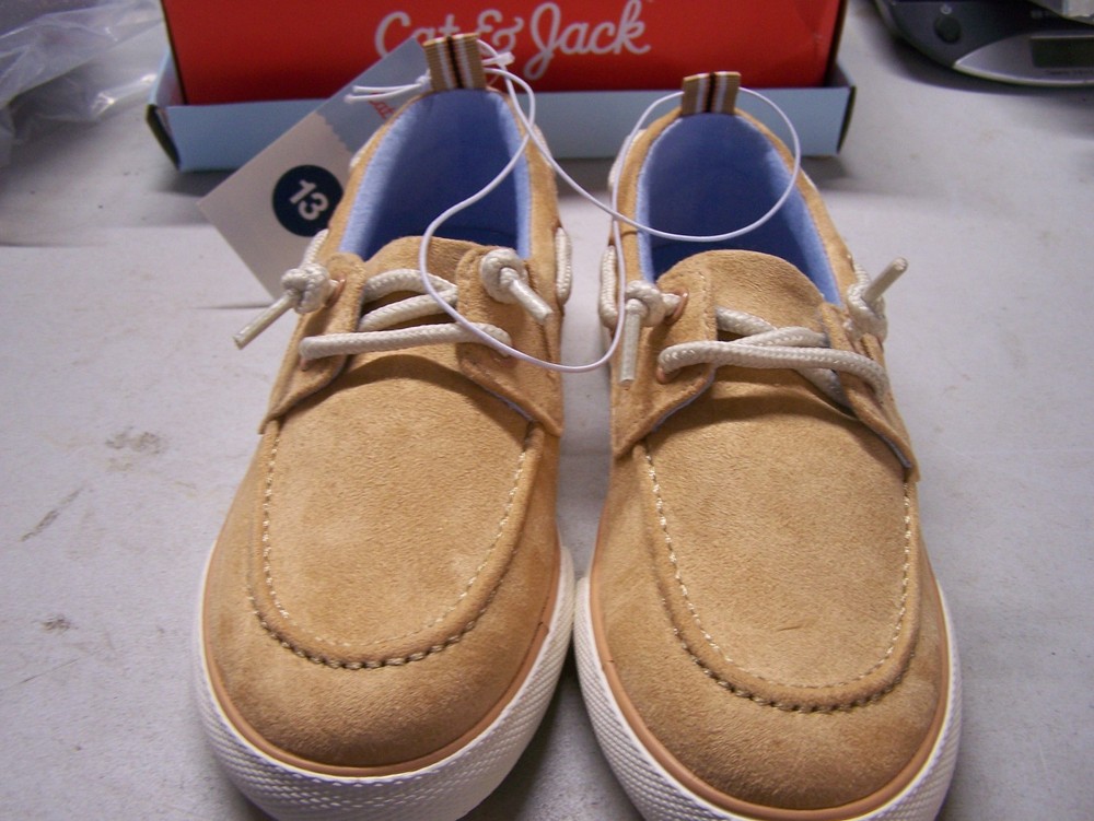 Cat & Jack Kids‘ Reece Sneakers Beige Size 13