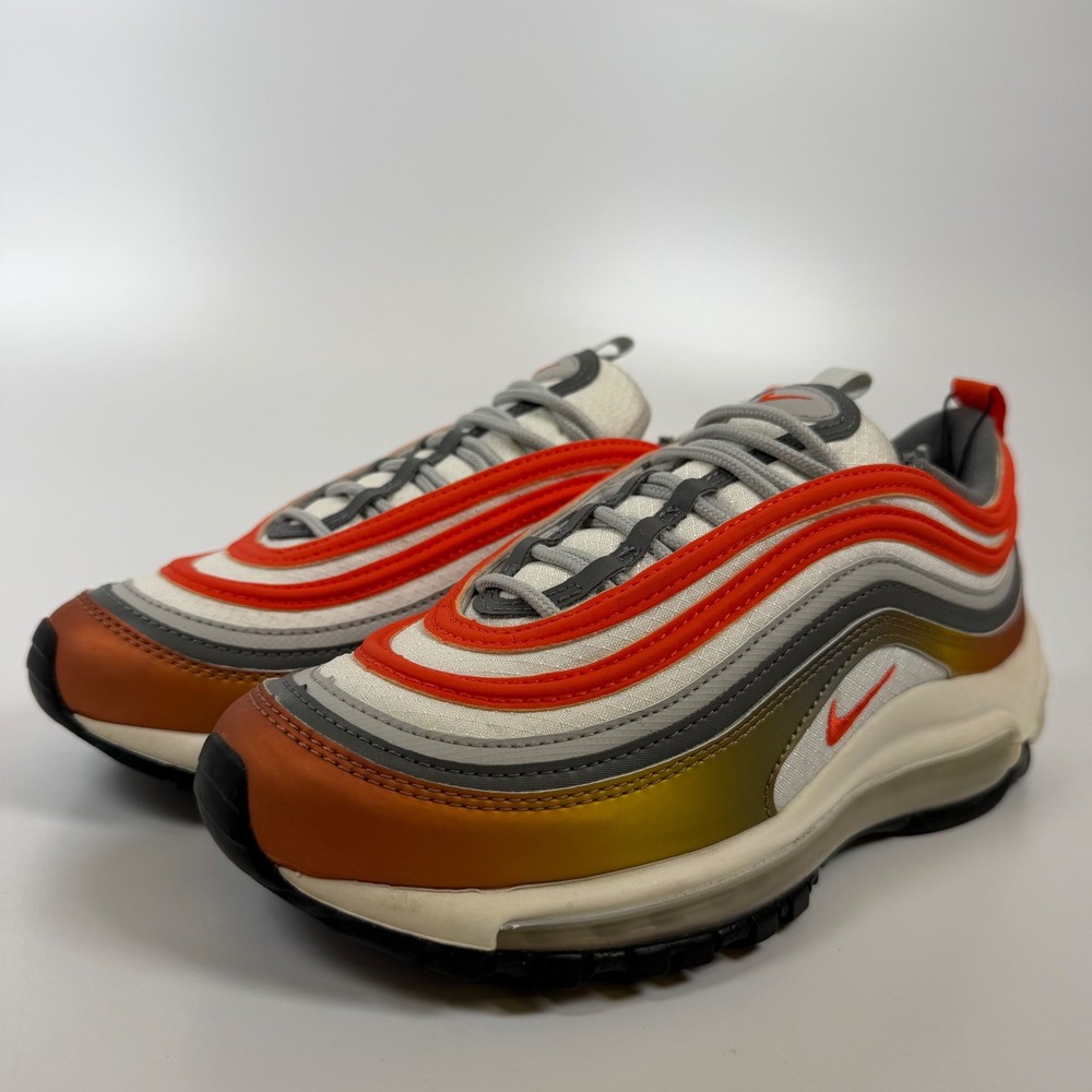 Nike Air Max 97 SE Metallic Red Bronze GS CT9637-900 Kids Size 5.5Y Sneakers