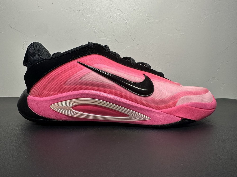 Nike A’One GS ‚Leo Light‘ Pink Black A’ja Wilson Sneakers HF7001 001 Size 4Y