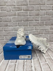 Adidas adiFOM Megaride J White/Gray Youth Sneakers JH6513 Size 4 New