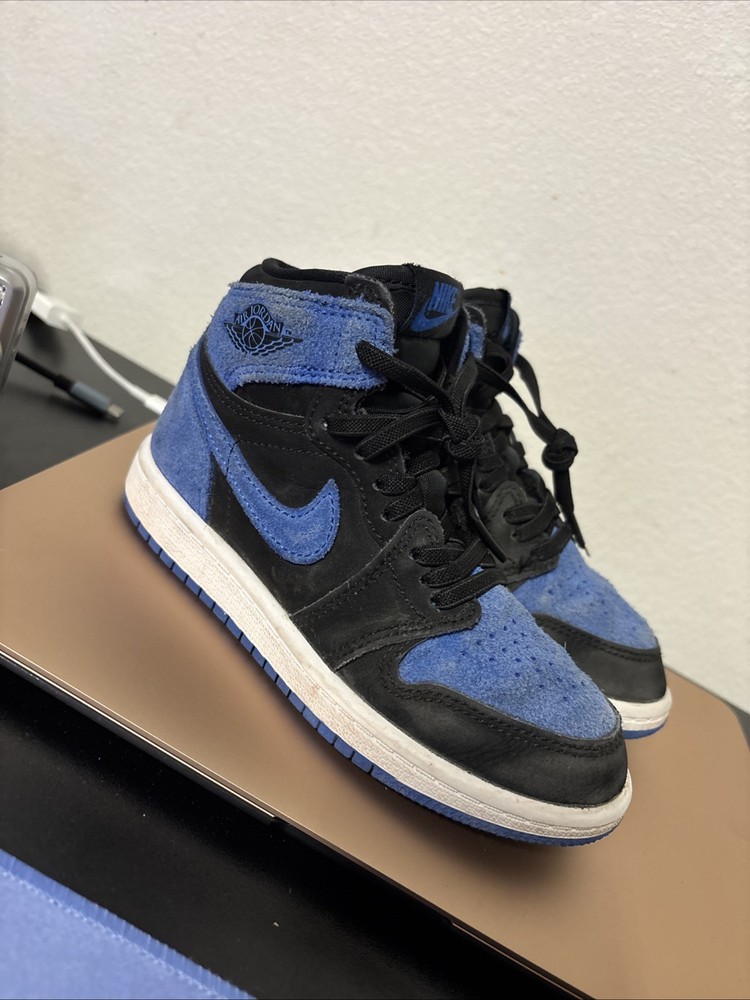 Nike Air Jordan Retro 1 High OG Royal Blue Reimagined FD1412-042 Kid Toddler 11C