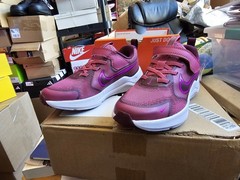 Nike Cosmic Runner (PSV) Purple White Low Top Sneakers Kids US 1Y HM4400-603