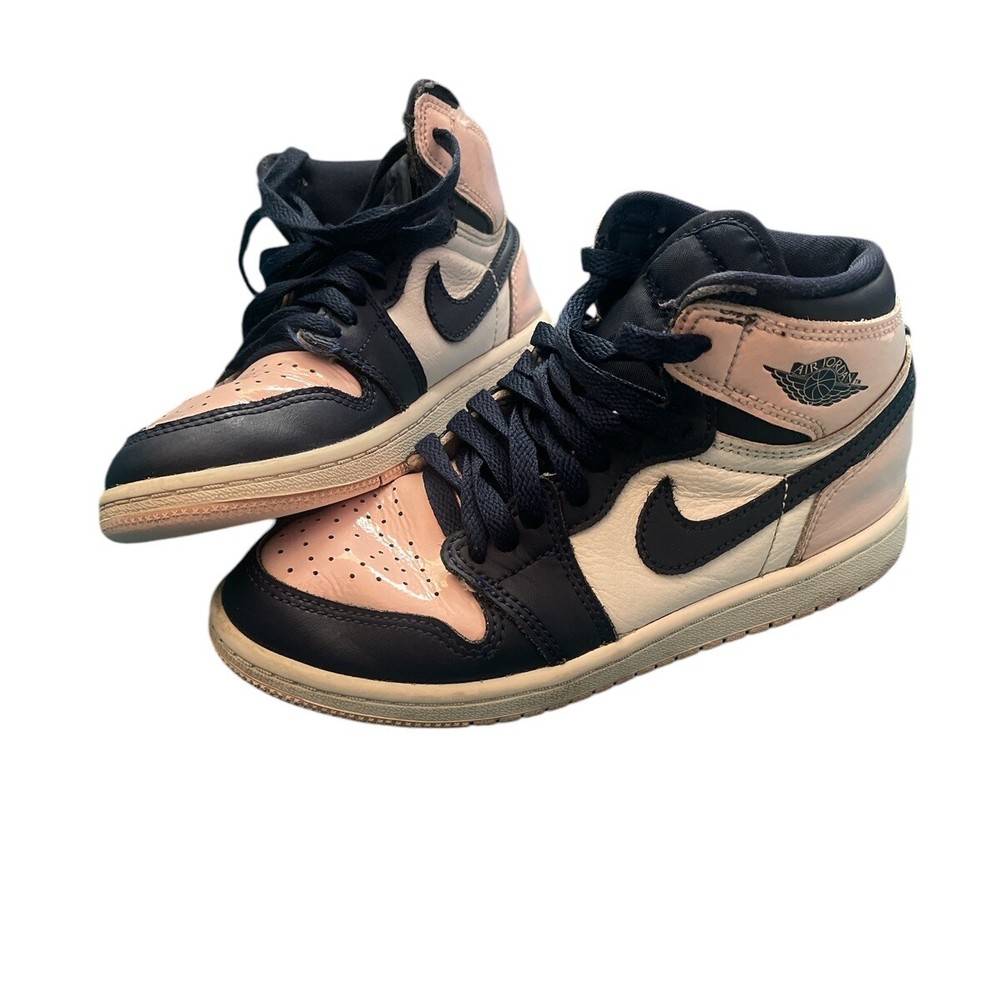 Nike Air Jordan 1 Retro High OG ‘Bubble Gum‘ Atmosphere CUO449-641 Size 1Y Pink