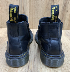 Dr Martens Junior 2976 J Softy T Leather Chelsea Leather Boots Kids Junior Sz 3