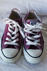 Converse All Star Low Top Maroon Burgundy Size M3/W5