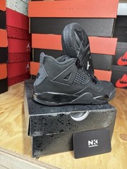 Jordan 4 Retro Black Cat (2025) (PS) IB4388-010 & TD IB4387-010 New
