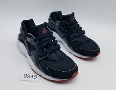 Nike Air Huarache Run (GS) Youth’s Size 7Y Running Shoes Black Red