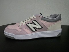 New Balance 480 Sneakers Pink Gray White Unisex Kids US 7 GSB480TH