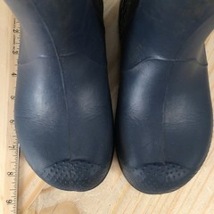 Crocs Boots Child 13 M Blue Waterproof Pull On Handle It Rain Round Toe Mid Calf