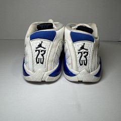Air Jordan 14 Retro White Hyper Royal TD Blue White 312093-104 Toddler Size 10c