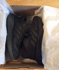 Kids Size 12K Adidas Duramo 10 Running Shoe Black