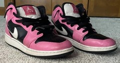 Nike Air Jordan 1 Mid ‚Pinksicle‘ (GS) Sneakers US 6Y EU 38.5 555112-002
