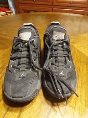 Air Jordan One Take II (GS) ‚Black Metallic Silver‘ Boy’s Shoes CZ0840-001 5.5y
