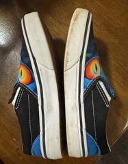 Used Kids Vans K Pop Demon Hunter Derpy Slip On Sneakers – Size – Run Small
