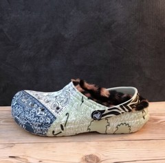 Crocs Classic Lined Zappos Print Lab Bandana Clog Select-a-Size