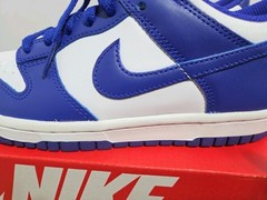 4.5Y/6W – Nike Dunk Low (GS) White/Concord-University Red FB9109-106