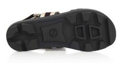 Authentic Gucci Logo Kids Sandals Made in Italy Blue And Ivory Size 32
