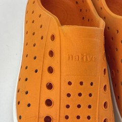 Native Orange Slip On Rubber Water Sport Shoes Baby Toddler Size C13