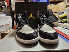 Jordan 1 Retro High OG (PS) Black Gray White High Top Kids US 3Y FD5304-010