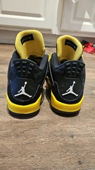 Air Jordan 4 Retro GS Thunder 408452-017 Size 4Y Women’s 5.5