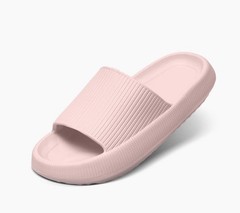 Youth Pink Orthopedic Cloud Slides Sized As 26-27 (kids Size 10) 8-10yo NWOT