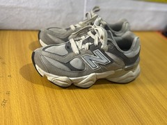 New Balance 9060 Grey White Athletic Sneaker Unisex Kids US 3 PC9060GY