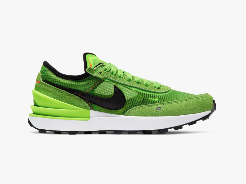 Nike Waffle One ‚Electric Green‘ (GS) DC0481-300 Size 4.5-7 Kid’s Casual School