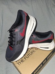 Nike Air Max SYSTM (GS) Size 5.5 Youth Black/Team Red-Anthracite DQ0284 003
