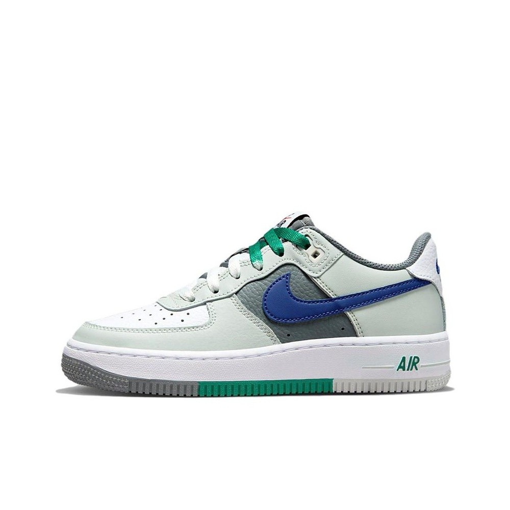 Nike Air Force 1 Low Light Green GS Kids FB9035-001 New Authentic