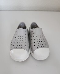 Josmo Kids Shoes Gray/White Size 11 Slip On Summer Water Sport