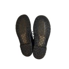 Dr. Martens 1460 Y Black Cosmic Glitter Lace Up Side Zip Boots Kids Size 5 US L