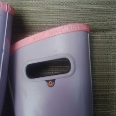 BOGS Rainboot Solid Waterproof Mid-Calf Rain Boots Purple/Pink Kids US 6