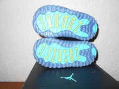Jordan 11 Retro (TD) Black/Gamma Blue-Black 378040-047 Sneakers Size 4c