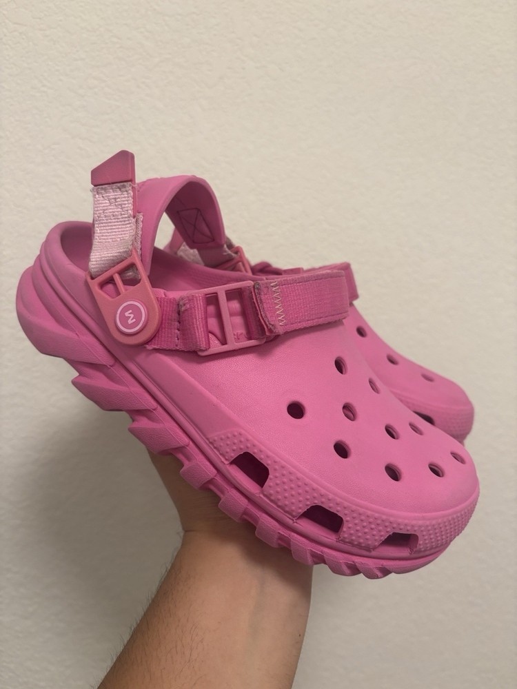 Post Malone x Crocs Duet Max Clog Pink