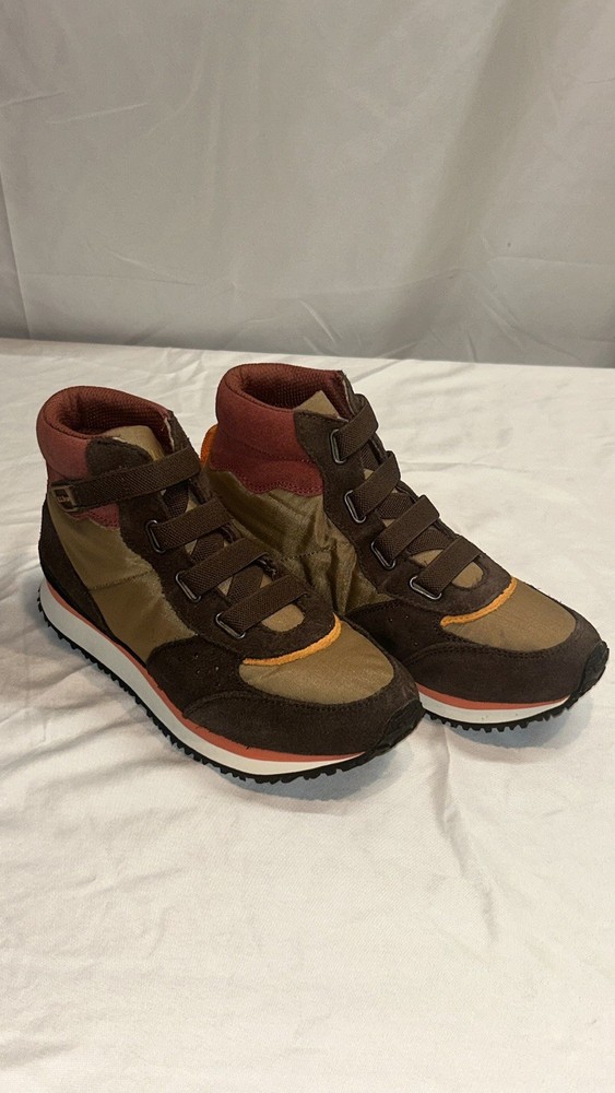 L.L. Bean Katahdin Retro Hiker Kids‘ Sneakers Brown Orange Size 5